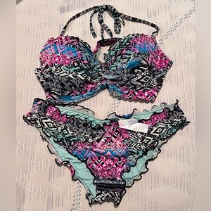 Sundazed Ruffled Cheeky Bikini